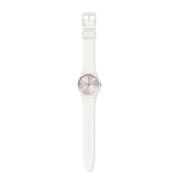 Swatch GW411 Beyaz Plastik Slikon Kadın Kol Saati