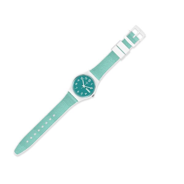 Swatch GW714 Yeşil Plastik Slikon Kadın Kol Saati