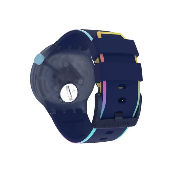 Swatch SO27N112 Rainbowinthenight Unisex Kol Saati