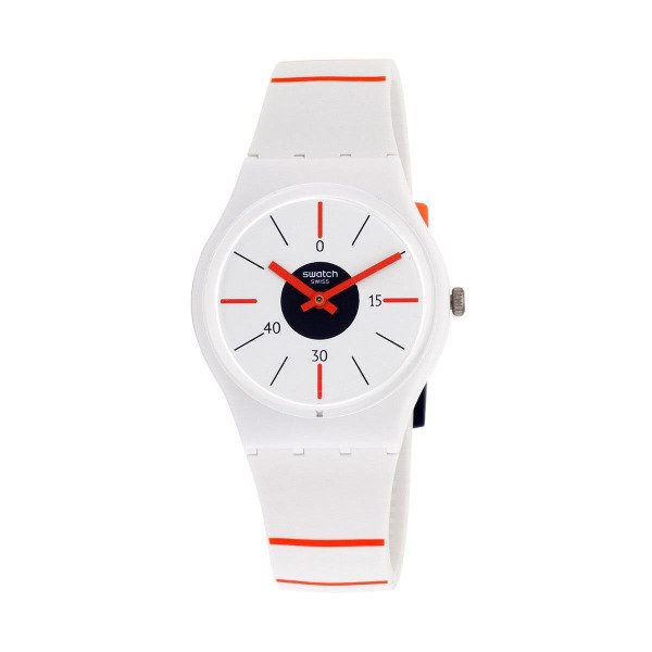 Swatch GZ318 Renkli Plastik Silikon Kadın Kol Saati