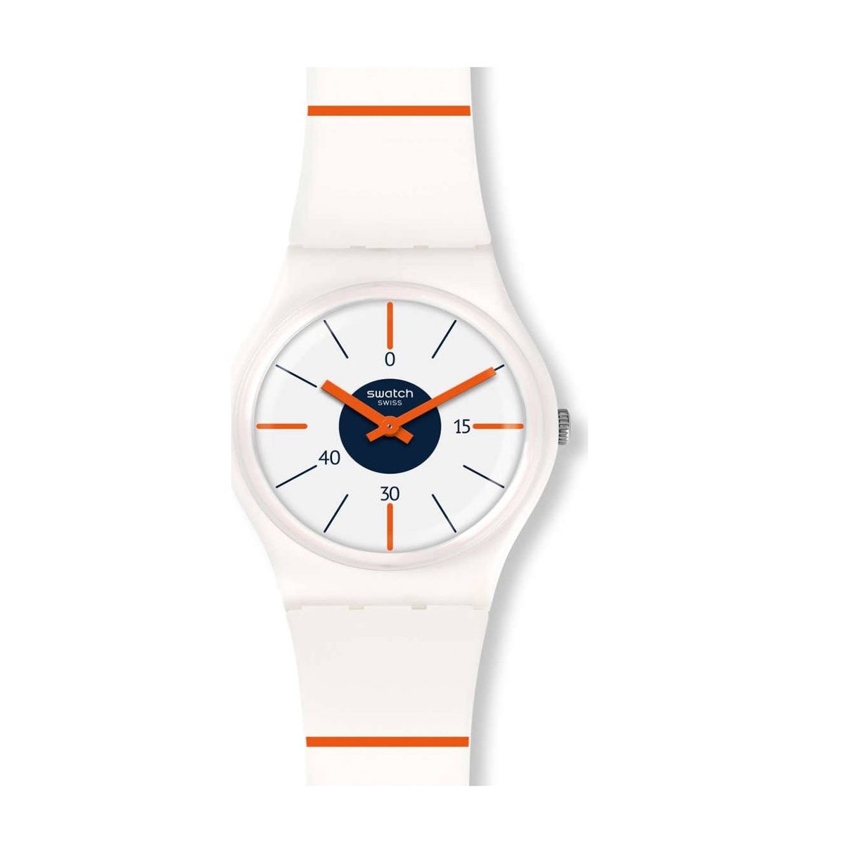 Swatch GZ318 Renkli Plastik Silikon Kadın Kol Saati