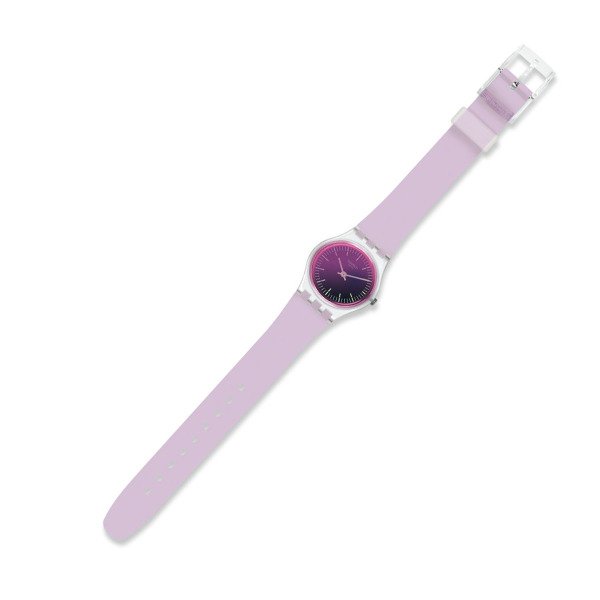 Swatch LK390 Pembe Plastik Silikon Kadın Kol Saati