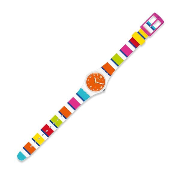 Swatch LW158 Plastik Silikon Kadın Kol Saati