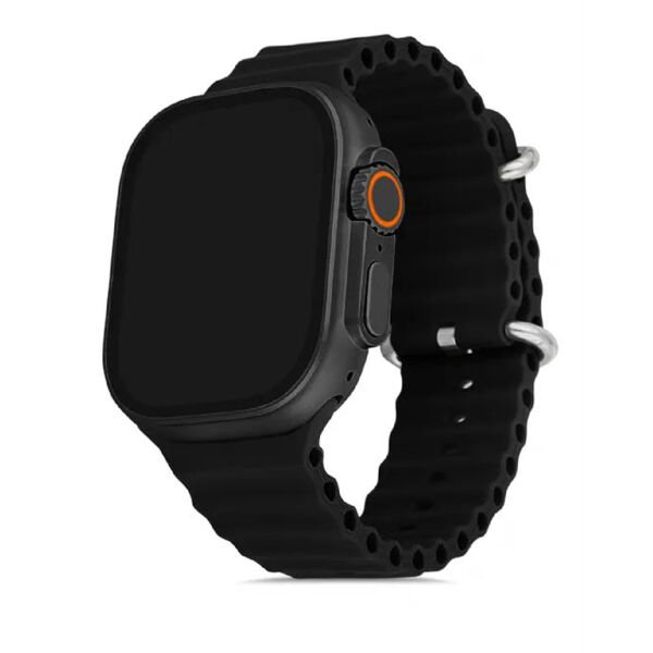 You Watch A8-A80 You Smart Black & Black Silicon Unisex Kol Saati