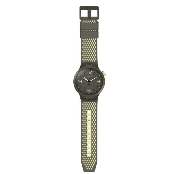 Swatch SO27M102 Yeşil Plastik Silikon Erkek Kol Saati