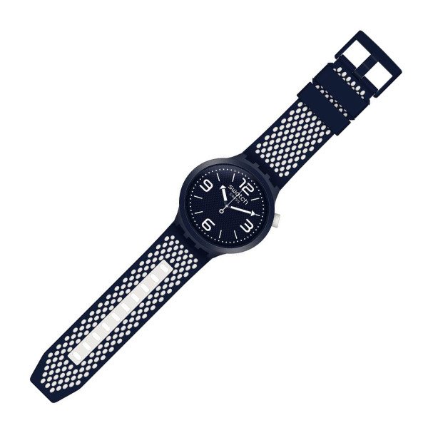 Swatch SO27N101 Plastik Silikon Erkek Kol Saati