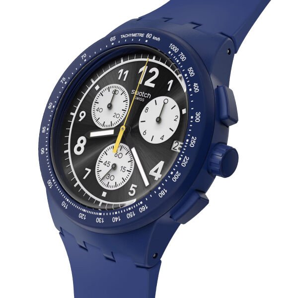 Swatch SUSN418 Nothing Basic About  Blue Kol Saati
