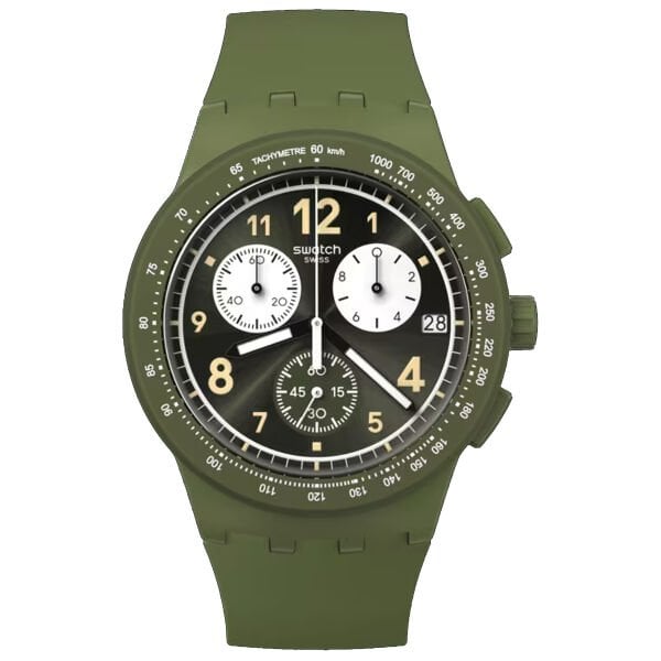 Swatch SUSG406 Nothing Basic About  Green Kol Saati