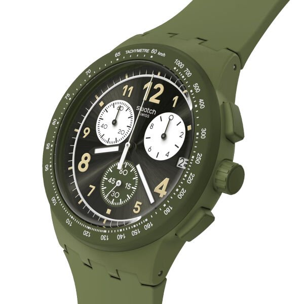 Swatch SUSG406 Nothing Basic About  Green Kol Saati