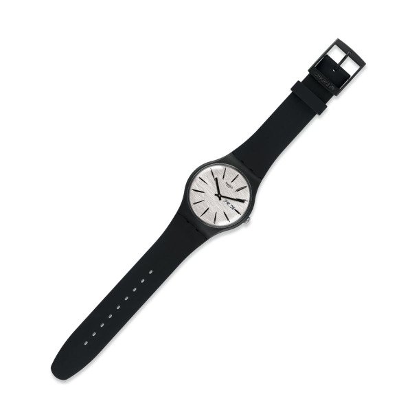 Swatch SUOB726 Siyah Plastik Silikon Kol Saati