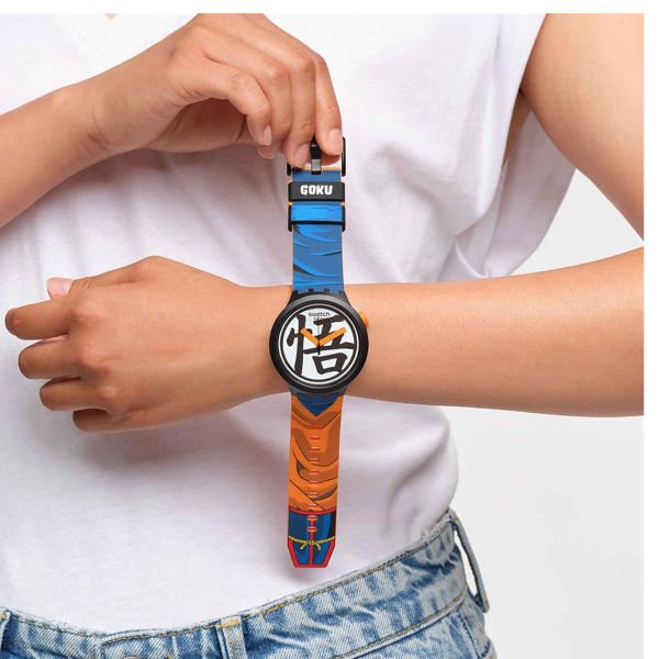 Swatch Sb01z101 GOKU X SWATCH KOL SAATİ