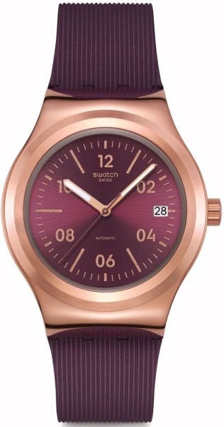 Swatch YIG401 BURGUNDY STORY Otomatik Kol Saati