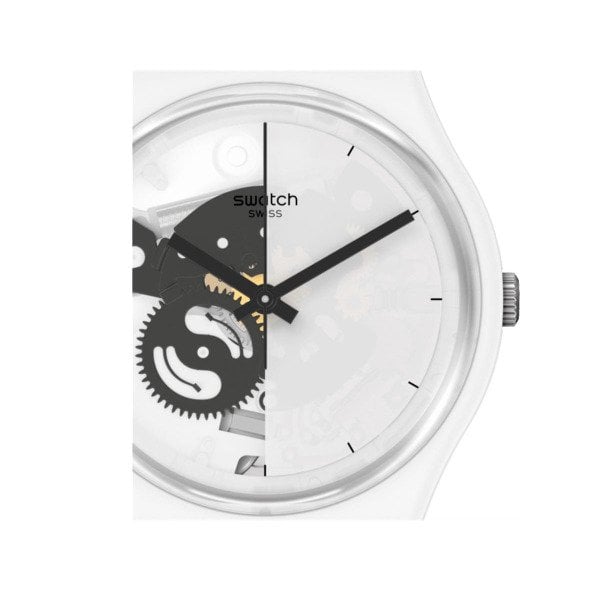 Swatch So31w101 THINK TIME WHITE Kadın Kol Saati