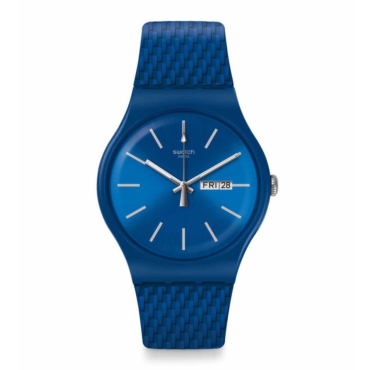 Swatch SUON711 Mavi Plastik Silikon Kol Saati