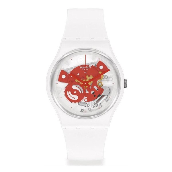 Swatch So31w104 TIME TO RED SMALL Kol Saati
