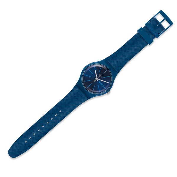 Swatch SUON713 Lacivert Plastik Silikon Kol Saati