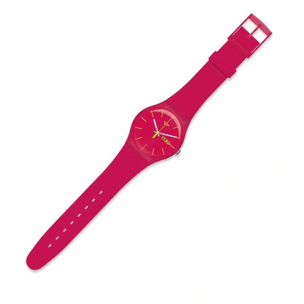 Swatch SUOR704 Plastik Silikon Kadın Kol Saati