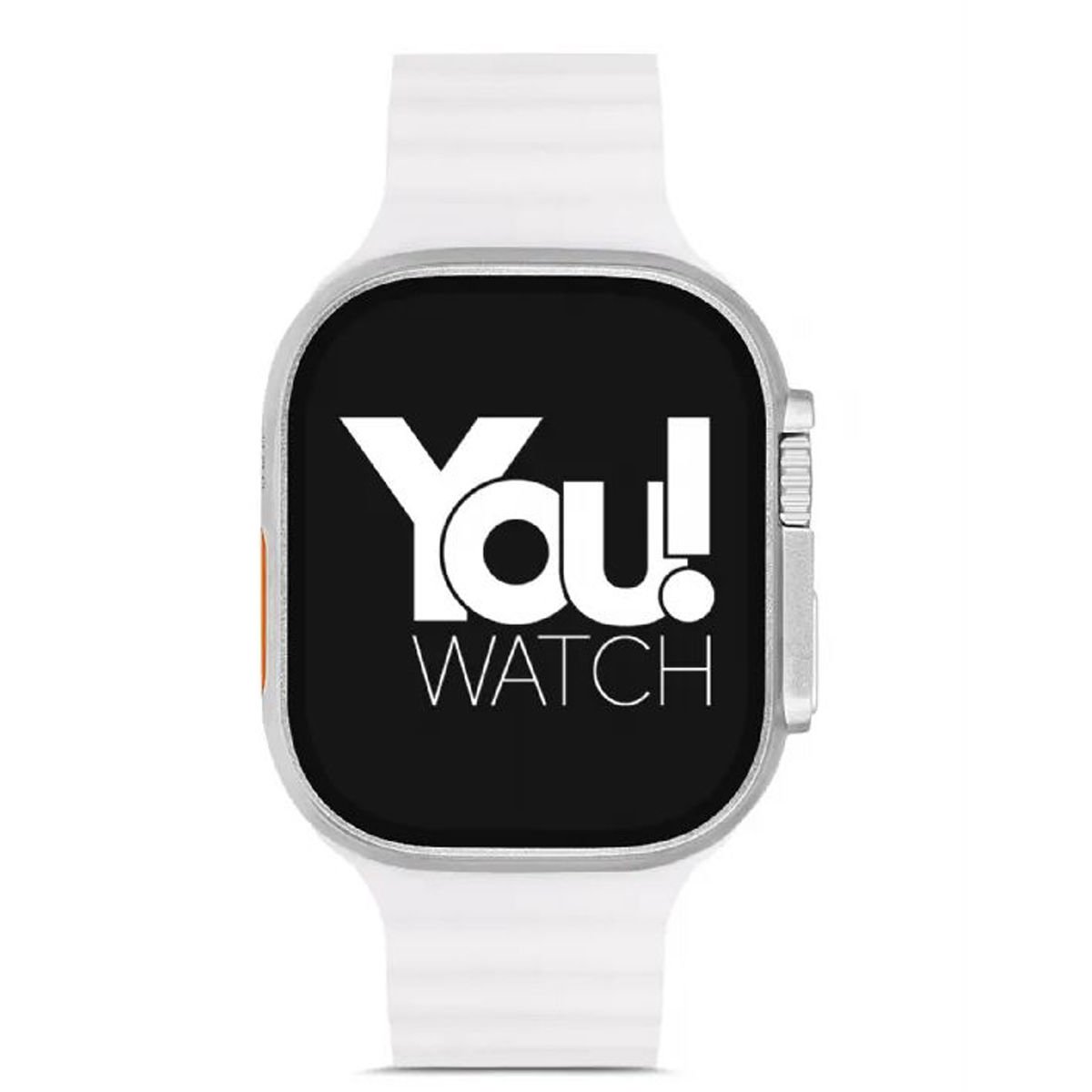 You Watch A8-A88 You Smart Gold & White Silicon Unisex Kol Saati