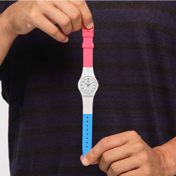 Swatch SO28W400 GENT IN THE BLOCK  Kol Saati