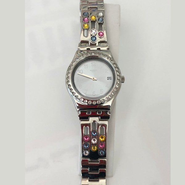 Swatch YLS463 Çelik Kordon Kadın Kol Saati