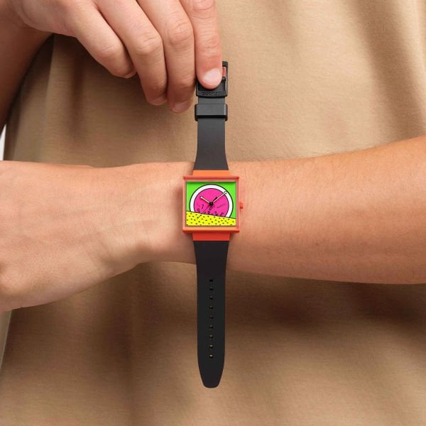 Swatch SO34Z101 BREAK TIME Kol Saati