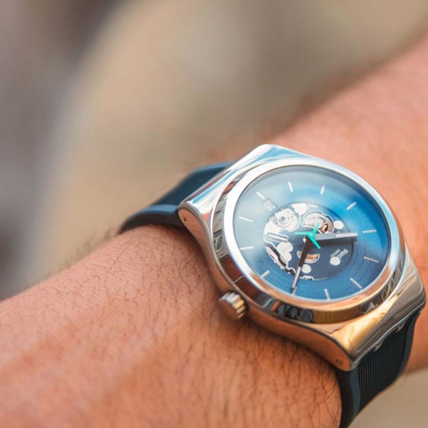 Swatch YIS430 Irony Blurang Automatic Erkek Kol  Saati