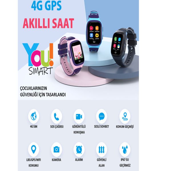 You Watch IS5468LT31.P Sim Kartlı Akıllı Kol Saati