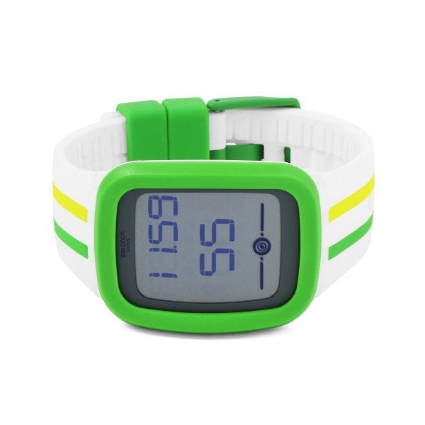 Swatch SUVW101 Plastik Silikon Dijital Akıllı Kol Saati