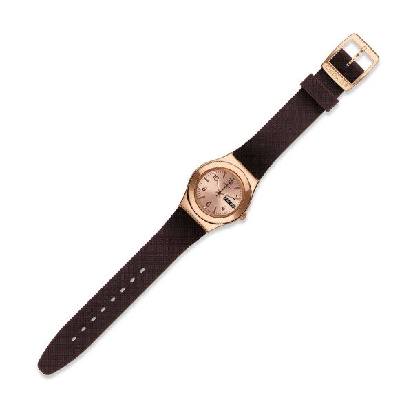 Swatch YLG701 Rose Plastik Silikon Unisex Kol Saati