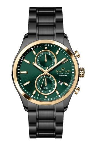 Nacar NC33-298316G-BNCM Safir Erkek Kol Saati