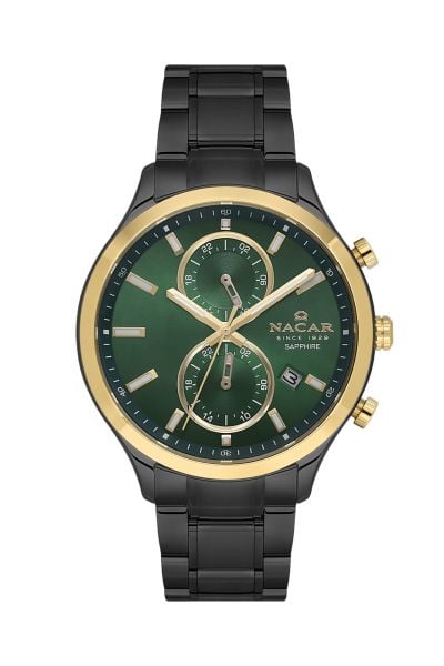 Nacar NC33-298316G-BNCM Safir Erkek Kol Saati