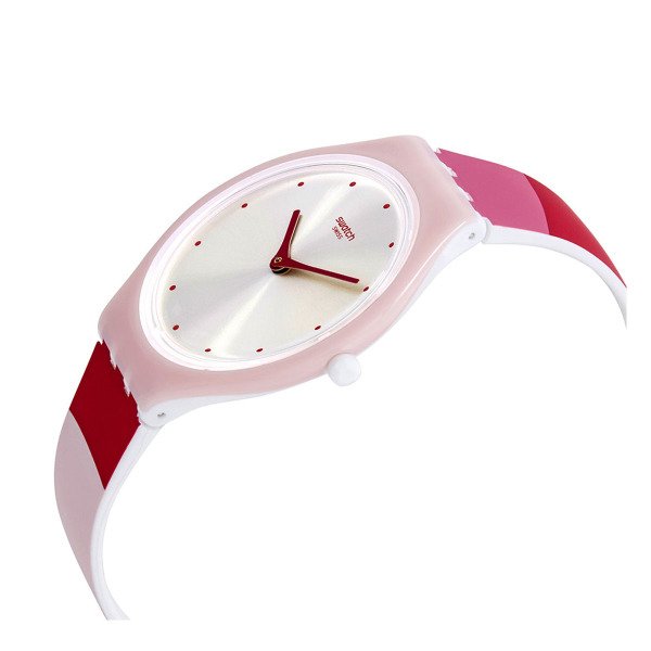 Swatch SVOP101 Plastik Silikon Kadın Kol Saati