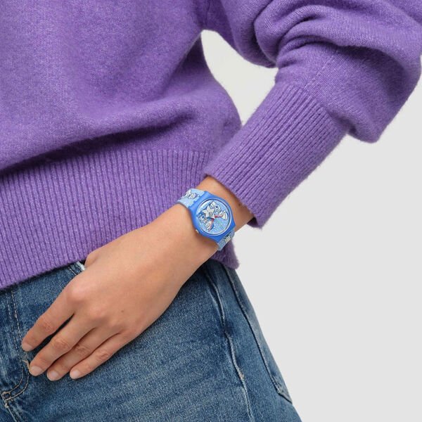 Swatch Two Tone Tidings Unisex Kol Saati SO28Z126