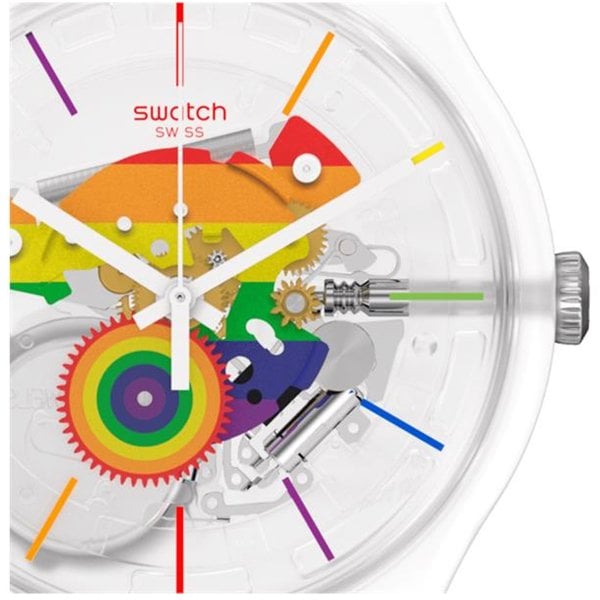 Swatch SO29K103 ALLA PARATA  Kol Saati