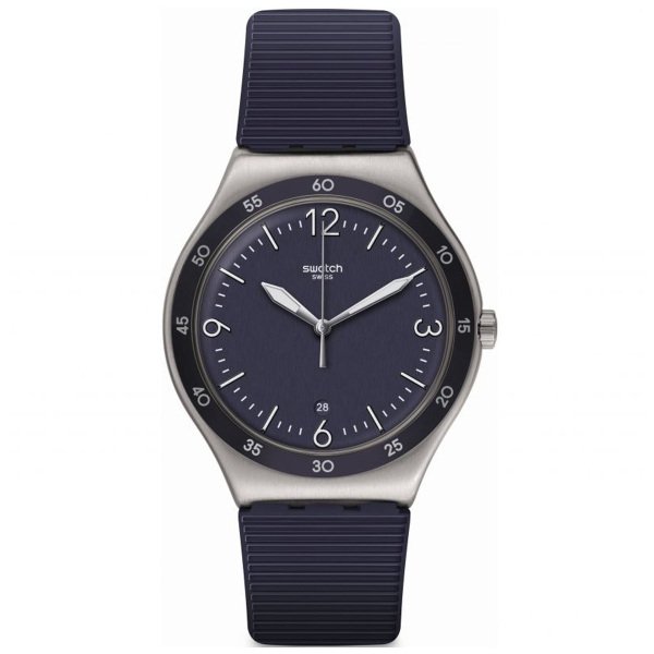 Swatch YWS453 Blue Suit Big Classic Plastik Silikon Erkek Kol Saati