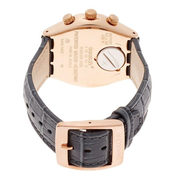 Swatch YCG411 Deri Kol Saati