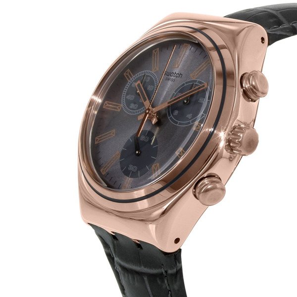 Swatch YCG411 Deri Kol Saati