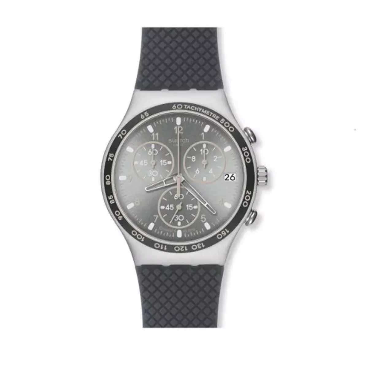 Swatch YCS4052 Plastik Silikon Erkek Kol Saati