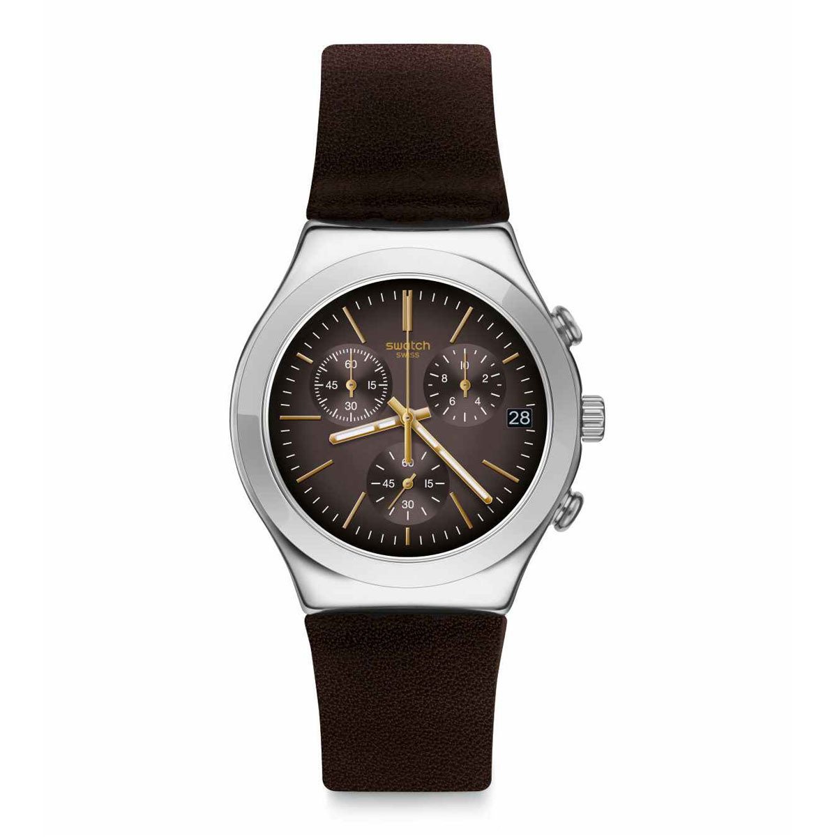 Swatch YCS600 Deri Kol Saati