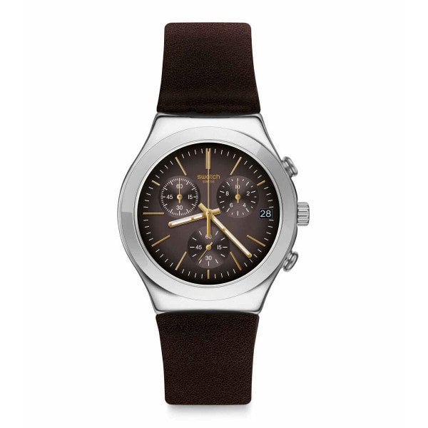 Swatch YCS600 Deri Kol Saati