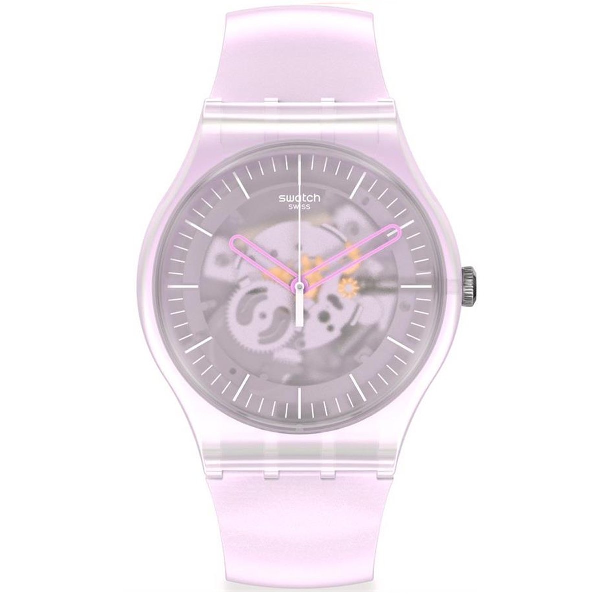 Swatch Suok155 PINK MIST Kadın Kol Saati
