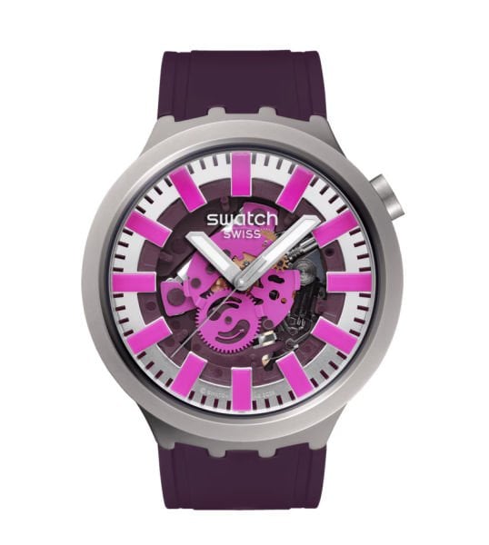 Swatch SB07S120 AUDACIOUS ACAI Kol Saati