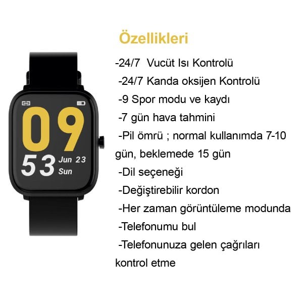 Ferrucci FC SMART 019GC.01 640043 Akıllı Kol Saati