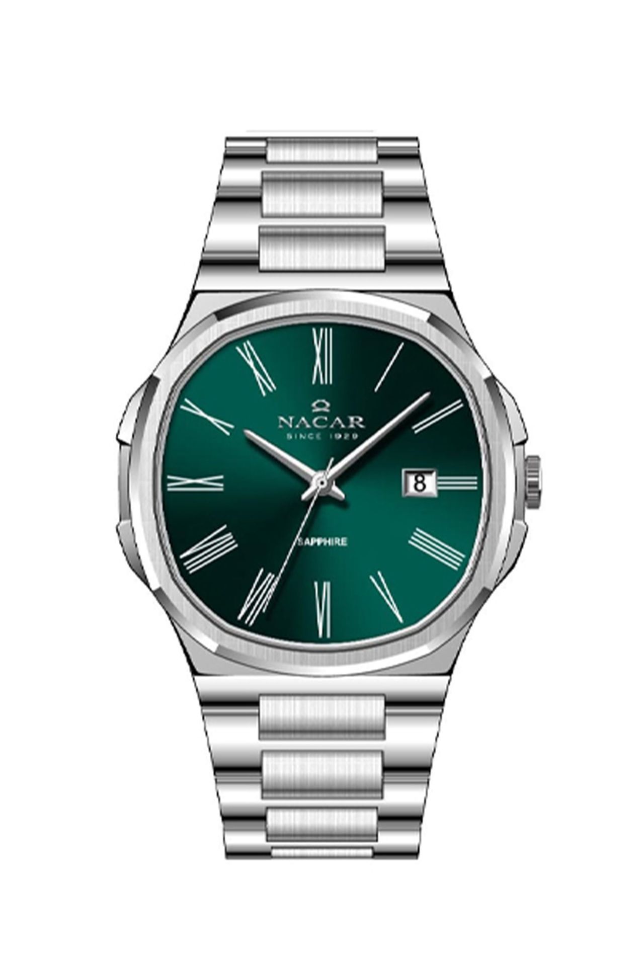 Nacar NC33-298377-ANM Safir Erkek Kol Saati