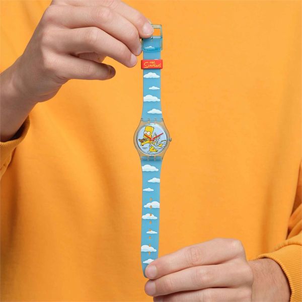 Swatch SO28Z115 Angel Bart Kol Saati