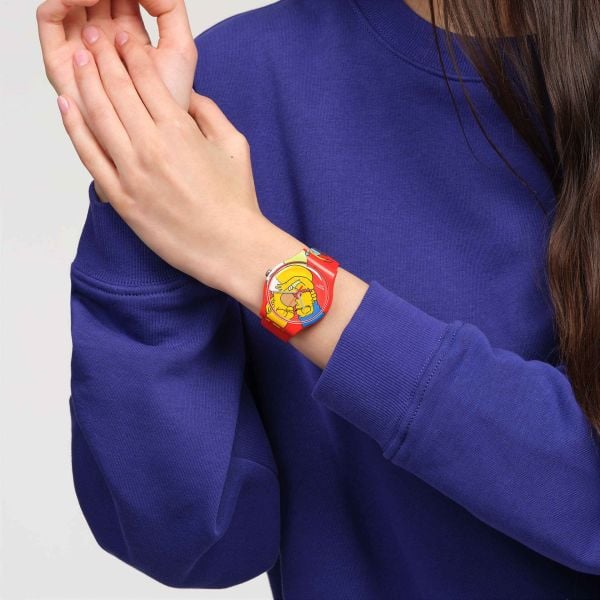 Swatch SO29Z120 Sweet Embrace Kol Saati