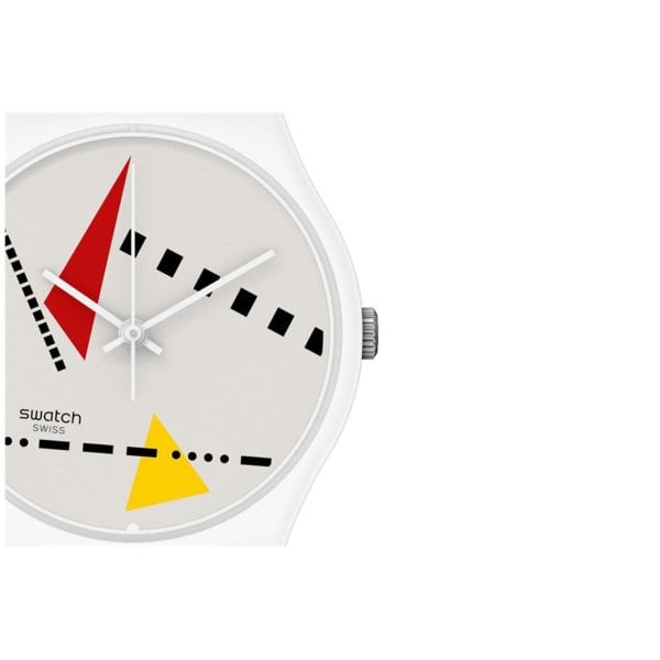 Swatch SO31W106 Whi_M Bayan Kol Saati