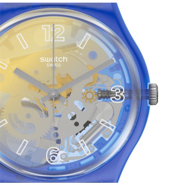 Swatch  GN278 Yellow Disco Fever Banayn Kol Saati GN278