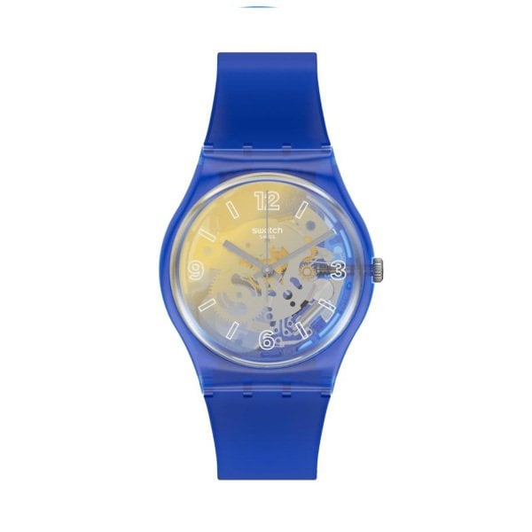 Swatch  GN278 Yellow Disco Fever Banayn Kol Saati GN278