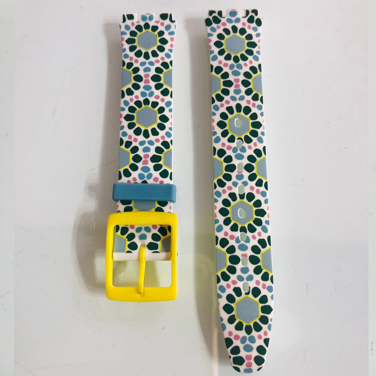 Swatch ASFK Renkli Silikon Kordon